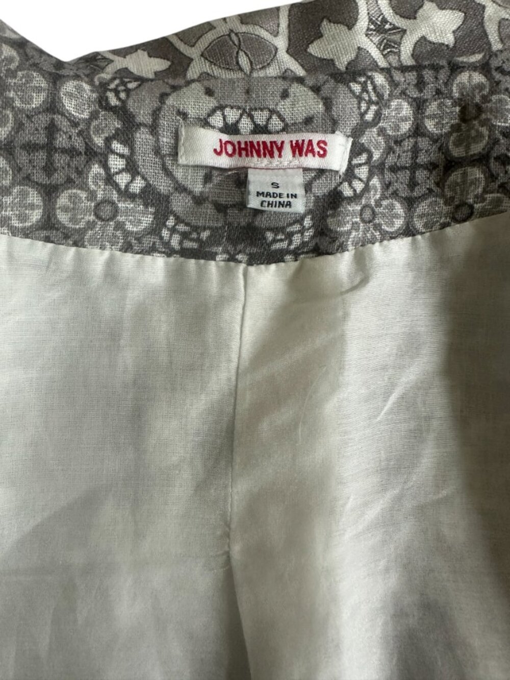 Johnny Was – Ashton Bandana Worker Jacket Size S - Picture 3 of 5